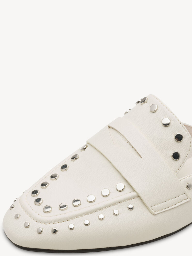 Sandale &agrave; talon - blanc, OFFWHITE, hi-res