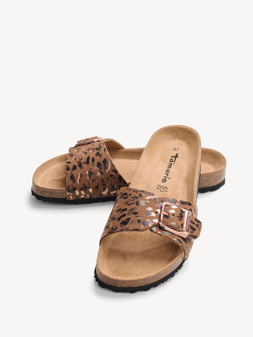 Mule, COGNAC/LEOPARD, hi-res