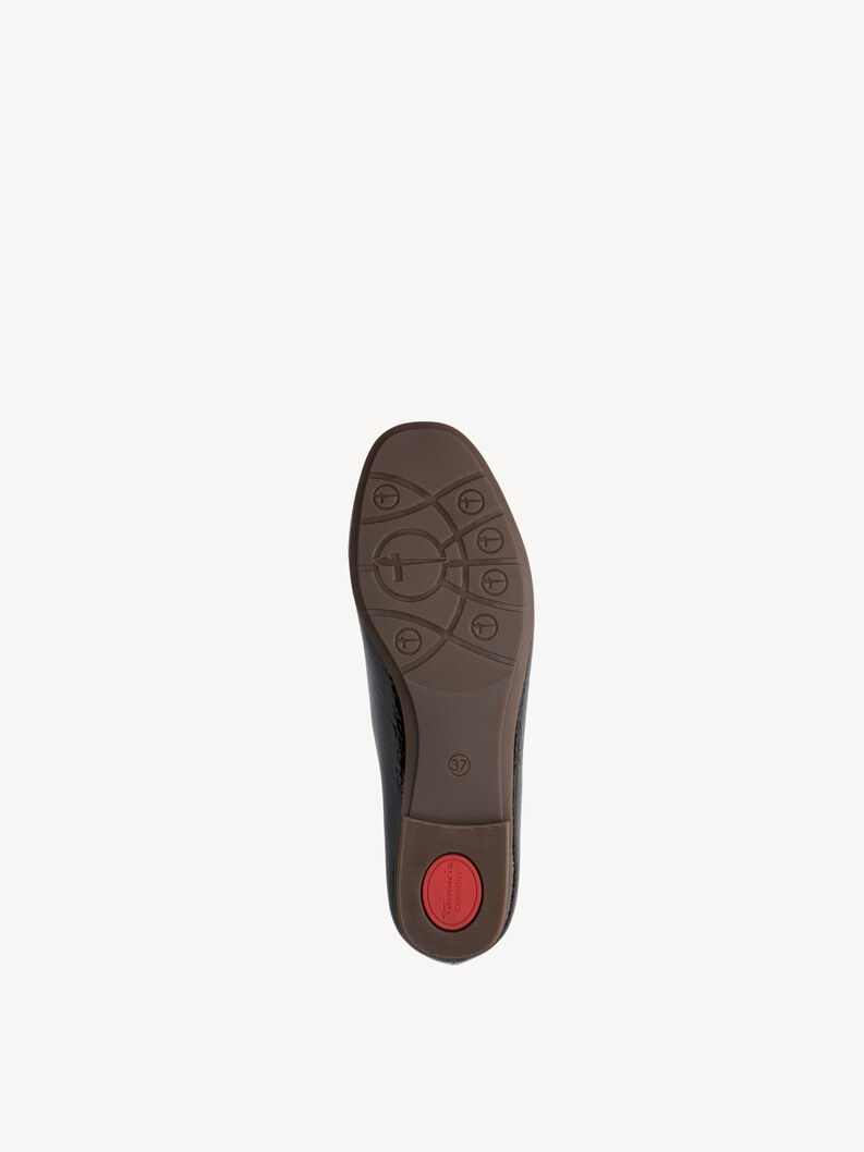 Ballerina - brown, MOCCA PATENT, hi-res