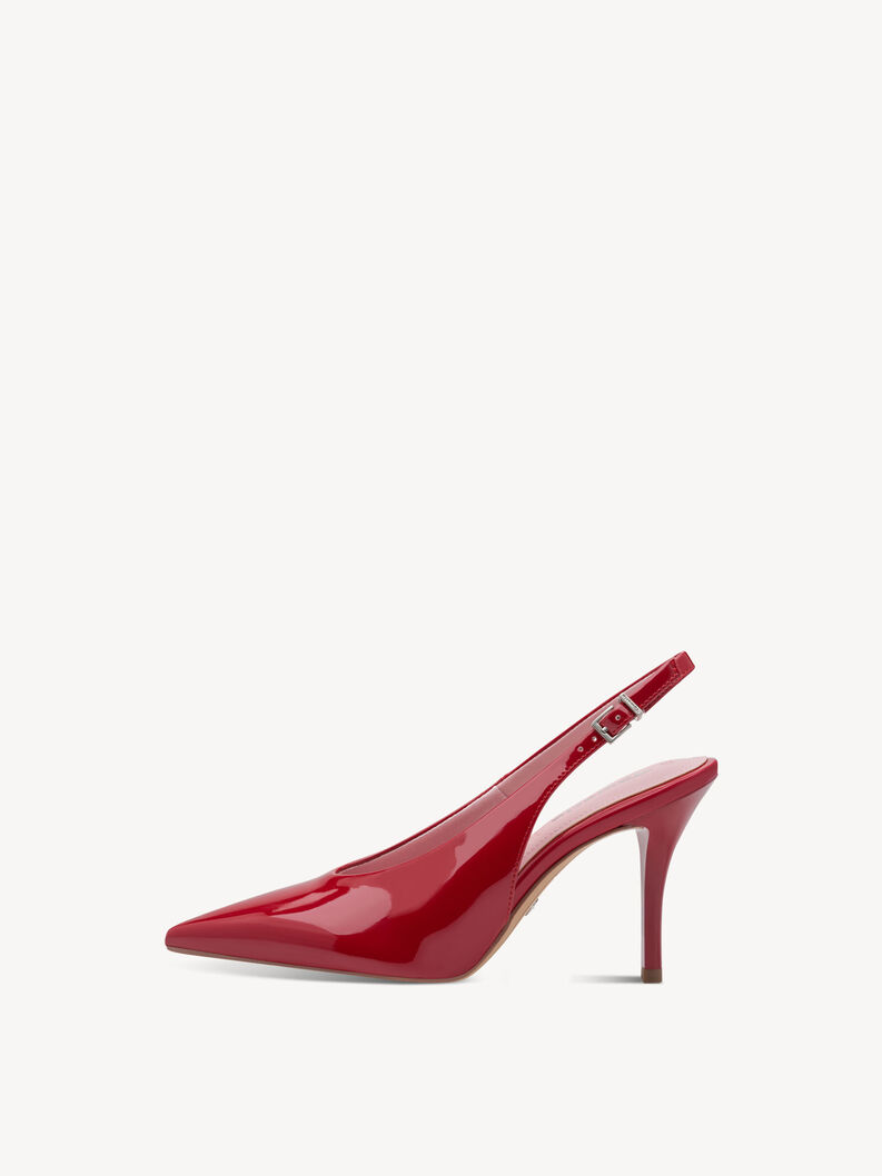 Slingpumps, RED, hi-res