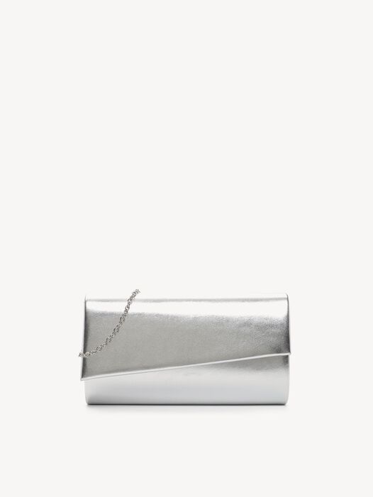 Clutch, silver, hi-res