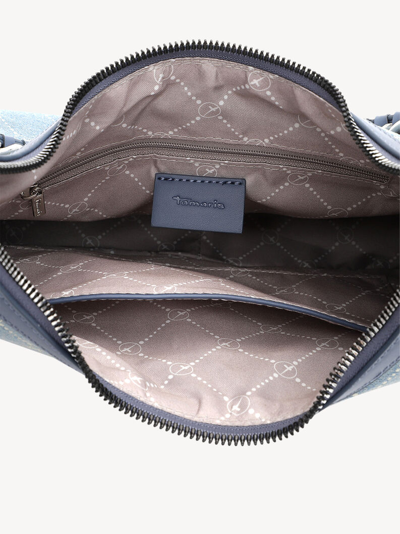 Handbag - blue, lightblue, hi-res