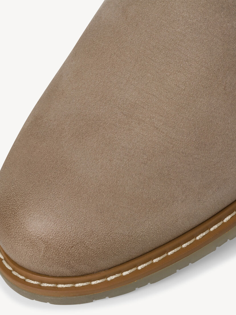 Leren Chelseaboot - beige, TAUPE NUBUC, hi-res