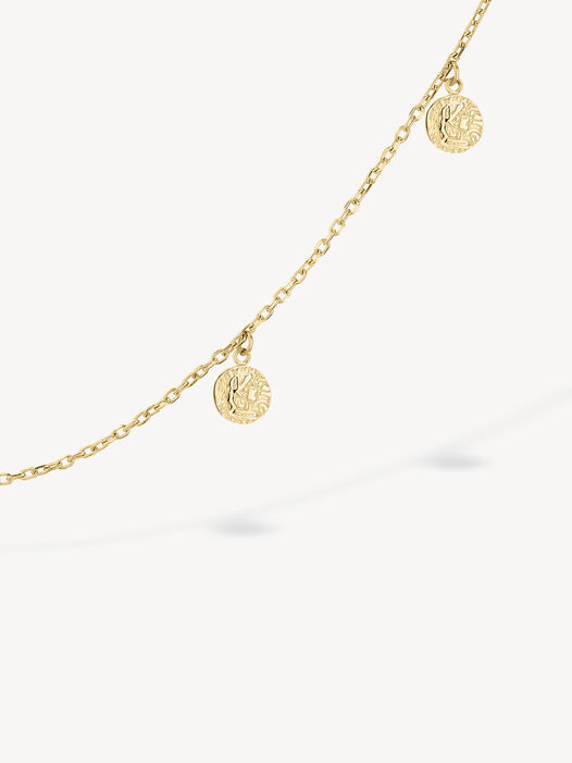 Halskettinge, goud, hi-res