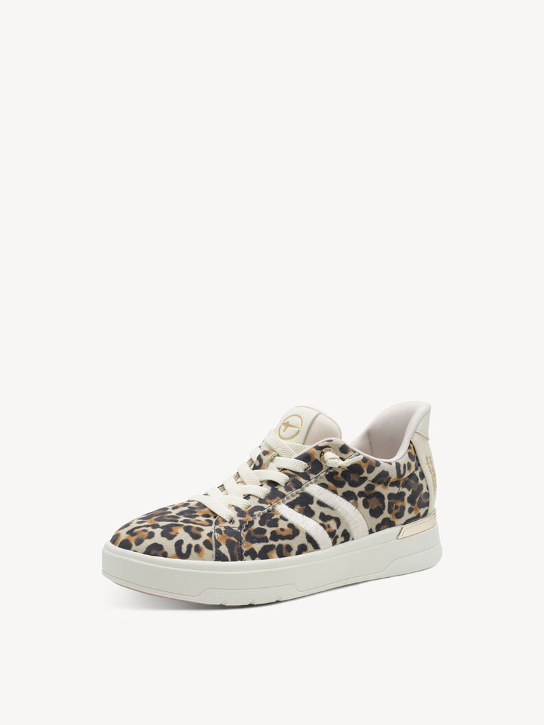 Sneaker - beige, LEOPARD, hi-res