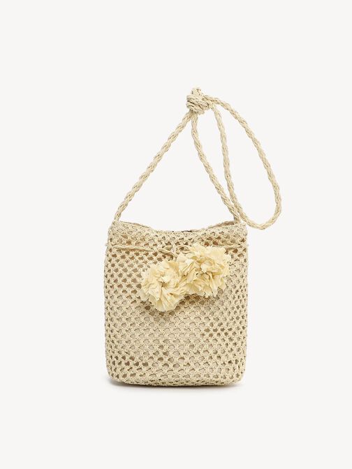 Borsa a tracolla, beige, hi-res