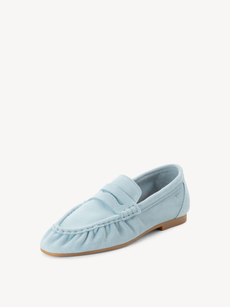 Mocassini - blu, LIGHT BLUE, hi-res