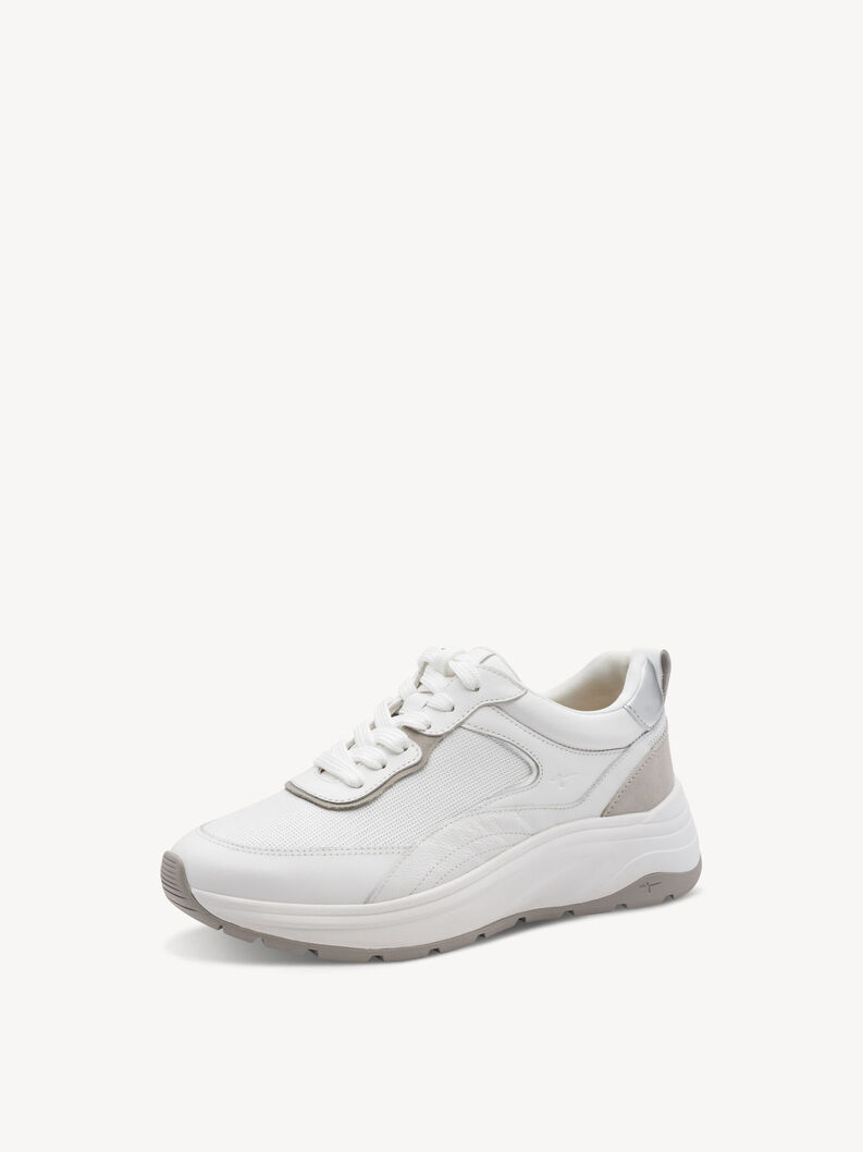 Sneaker - wei&szlig;, WHITE/SILVER, hi-res