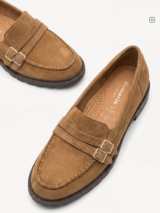 Instappers, CAMEL SUEDE, hi-res