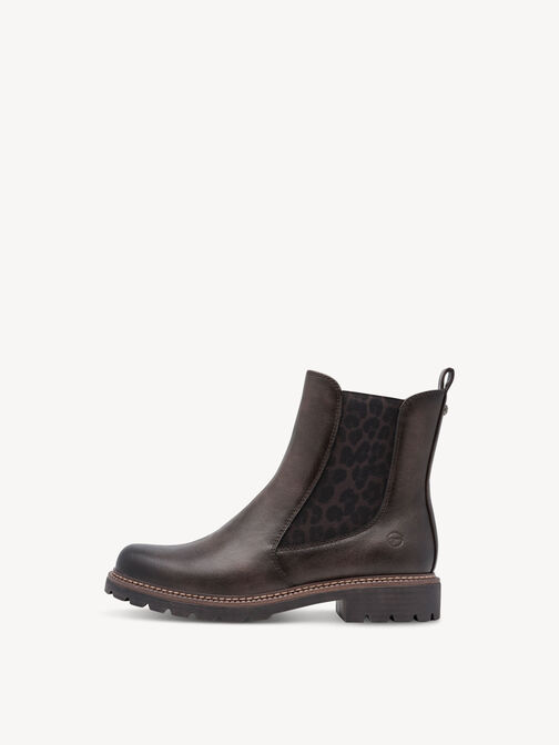 Chelsea boot, MOCCA/LEOPARD, hi-res