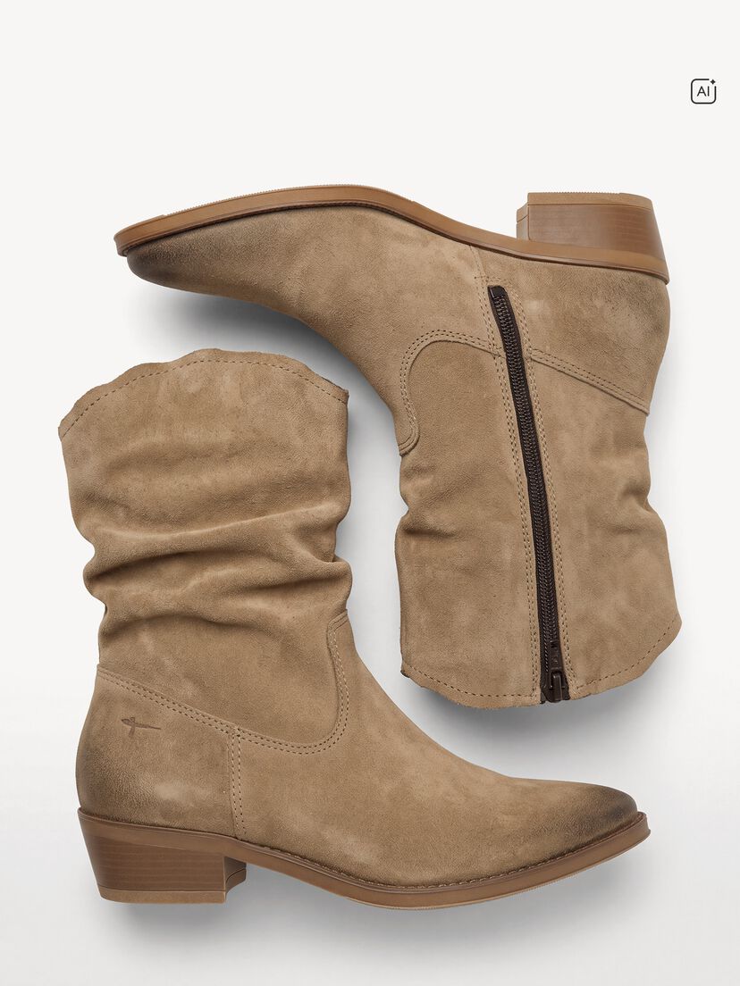 Enkellaarsje, beige, hi-res
