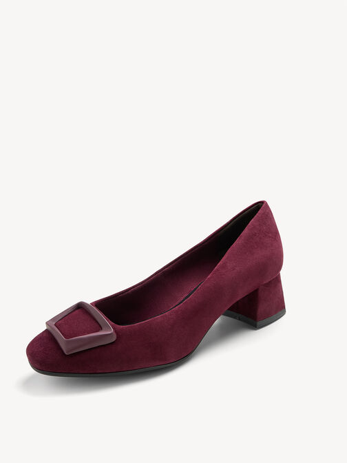 Escarpin, MERLOT SUEDE, hi-res