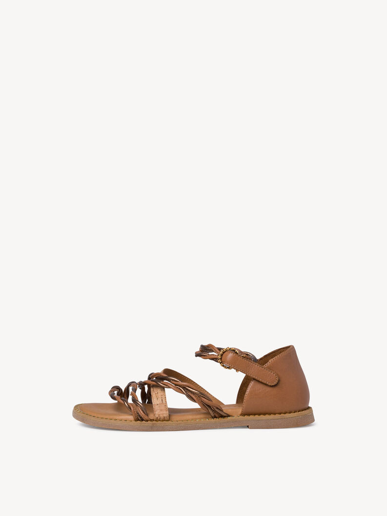 Leather Sandal - brown 1-1-28162-28-392: Buy Tamaris Sandals