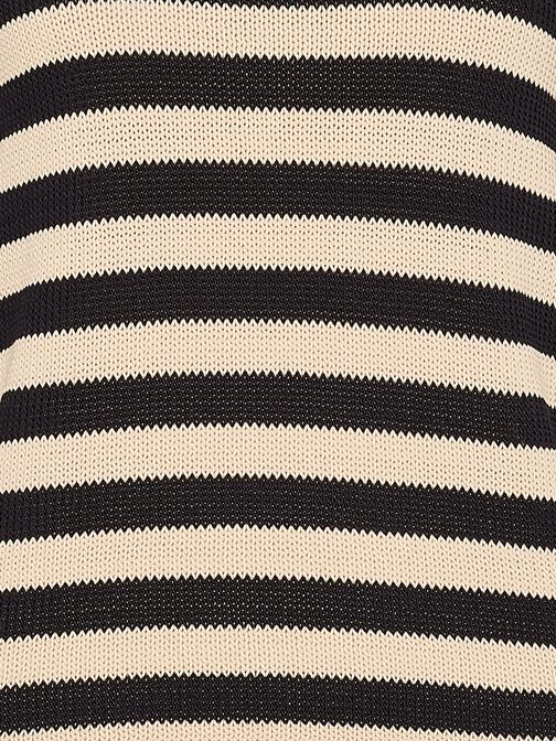 knitted top, Black Beauty / Peyote, hi-res