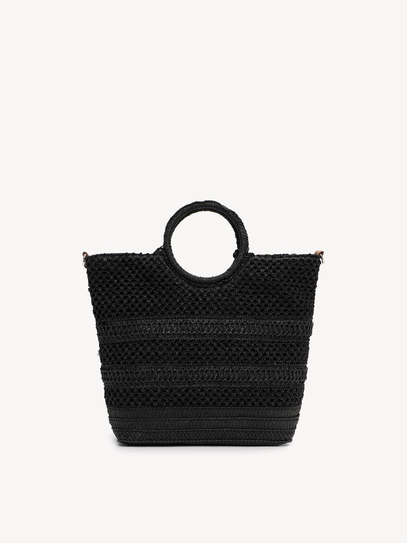 Sac cabas - noir, black, hi-res