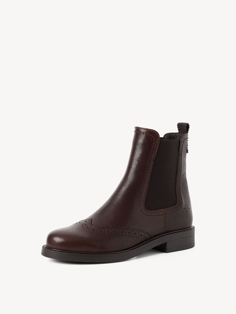 Leder Chelsea Boot - braun, MOCCA, hi-res