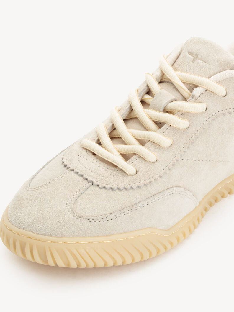 Ledersneaker - beige, IVORY, hi-res
