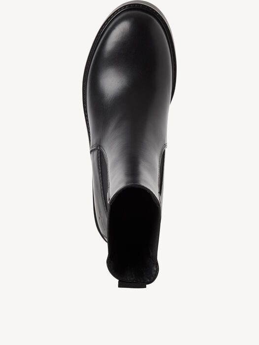 Chelseaboot, BLACK LEATHER, hi-res