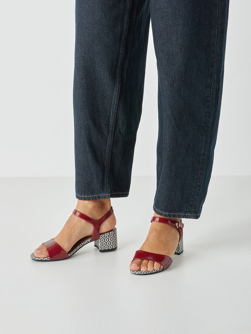 Sandaaltje - rood, RED COMB, hi-res