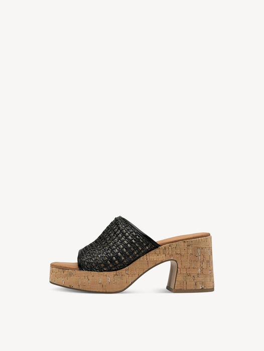 Slipper, BLACK, hi-res