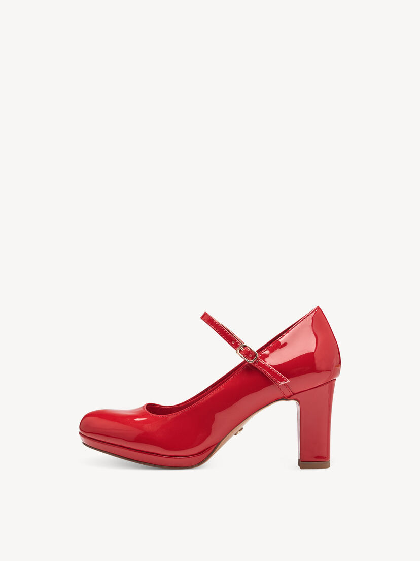 Pumps - rood, RED PATENT, hi-res