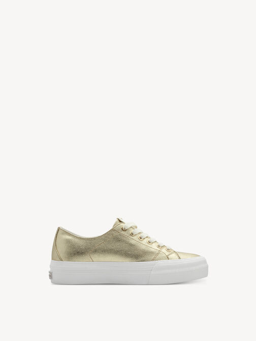 sneaker, guld, hi-res