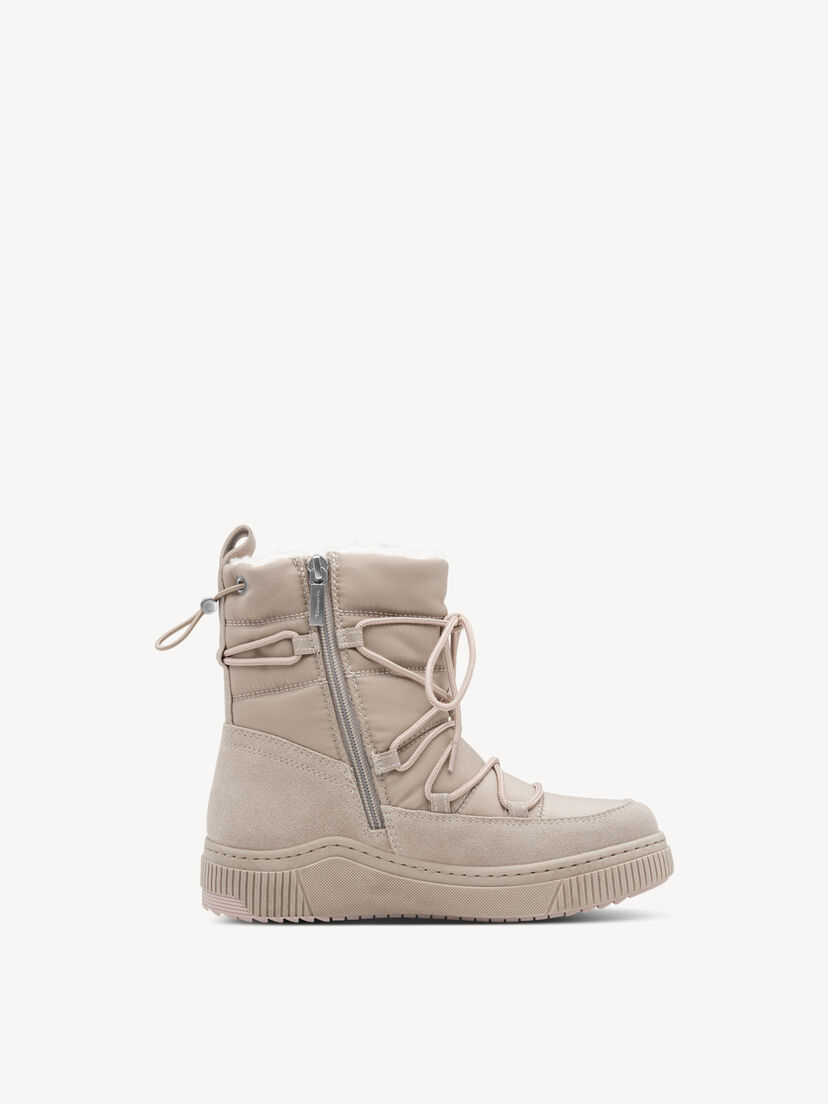 Enkellaarsje - grijs warme voering, LT GREY/ROSE, hi-res