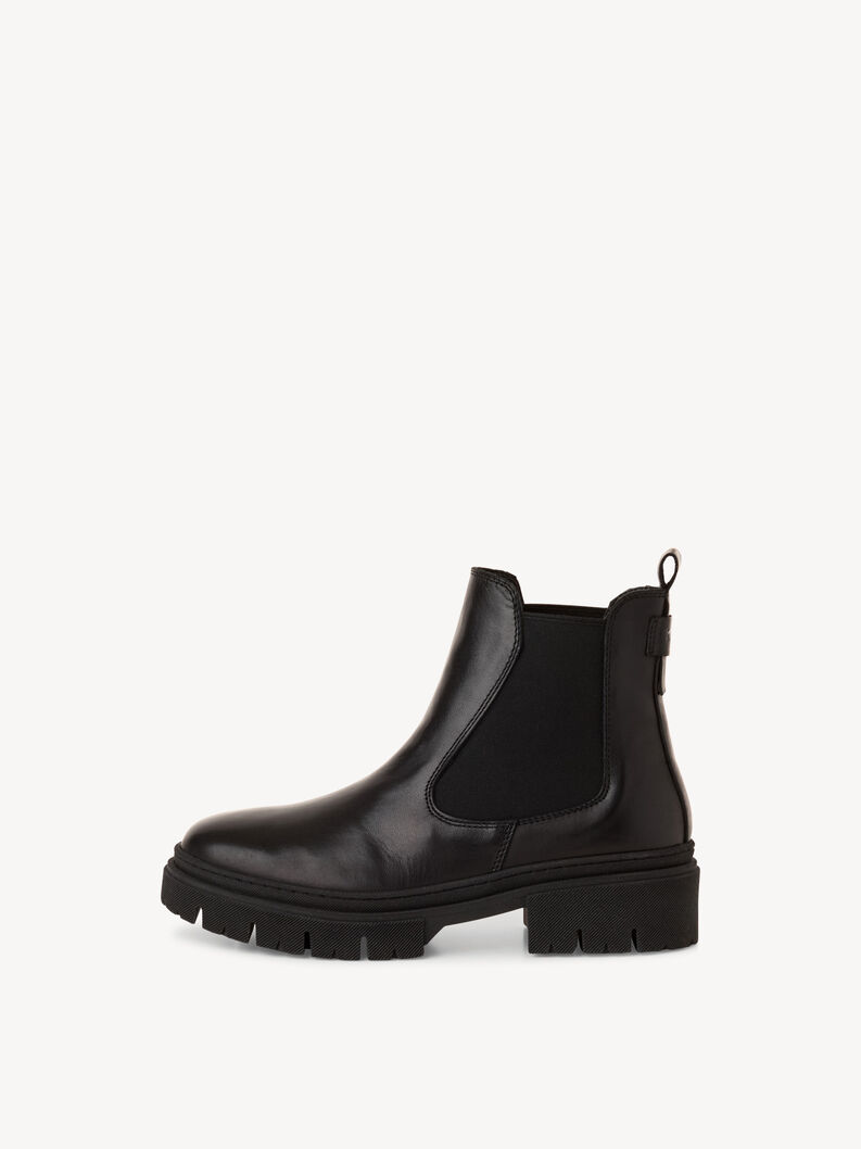 Leather Chelsea boot - black, BLACK LEATHER, hi-res