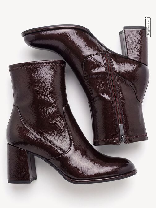 Stiefelette, MERLOT, hi-res