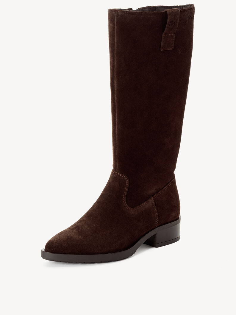 Lederstiefel - braun, BROWN, hi-res