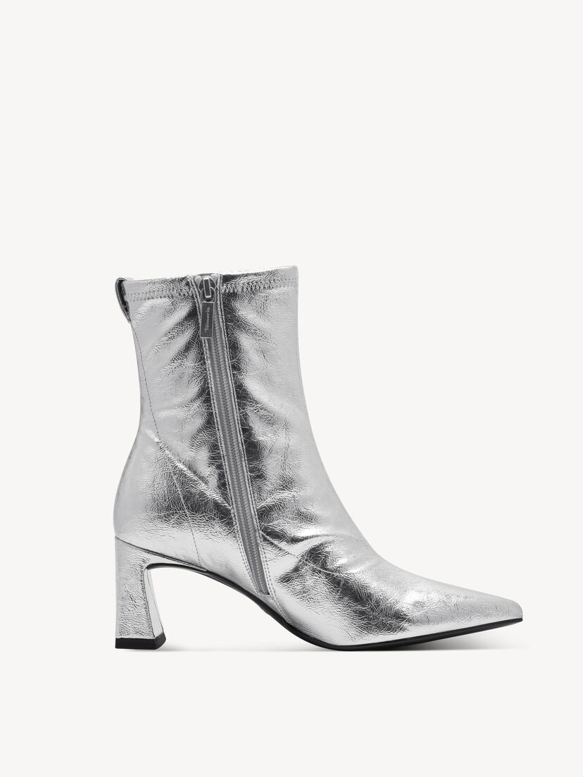 Enkellaarsje - zilver, SILVER, hi-res