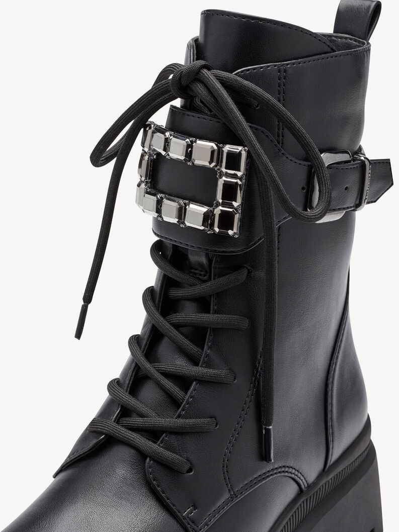 Kotn&iacute;čkov&aacute; obuv - čern&aacute;, BLACK, hi-res