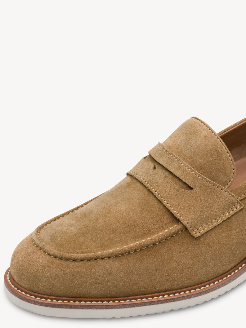 Leather Slipper - brown, TAN, hi-res