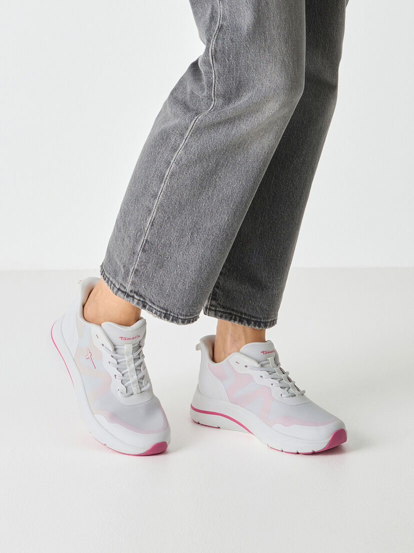 Sneaker - wit, WHITE COMB, hi-res