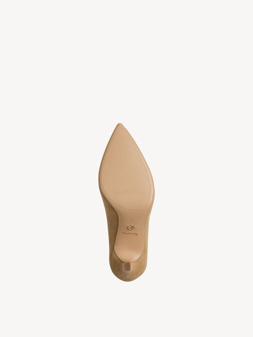 Escarpin, TAN SUEDE, hi-res