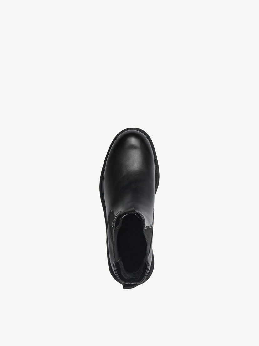 Chelseaboot - zwart, BLACK, hi-res