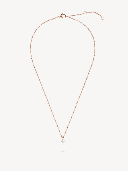 Halskettinge, ros&eacute;gold, hi-res