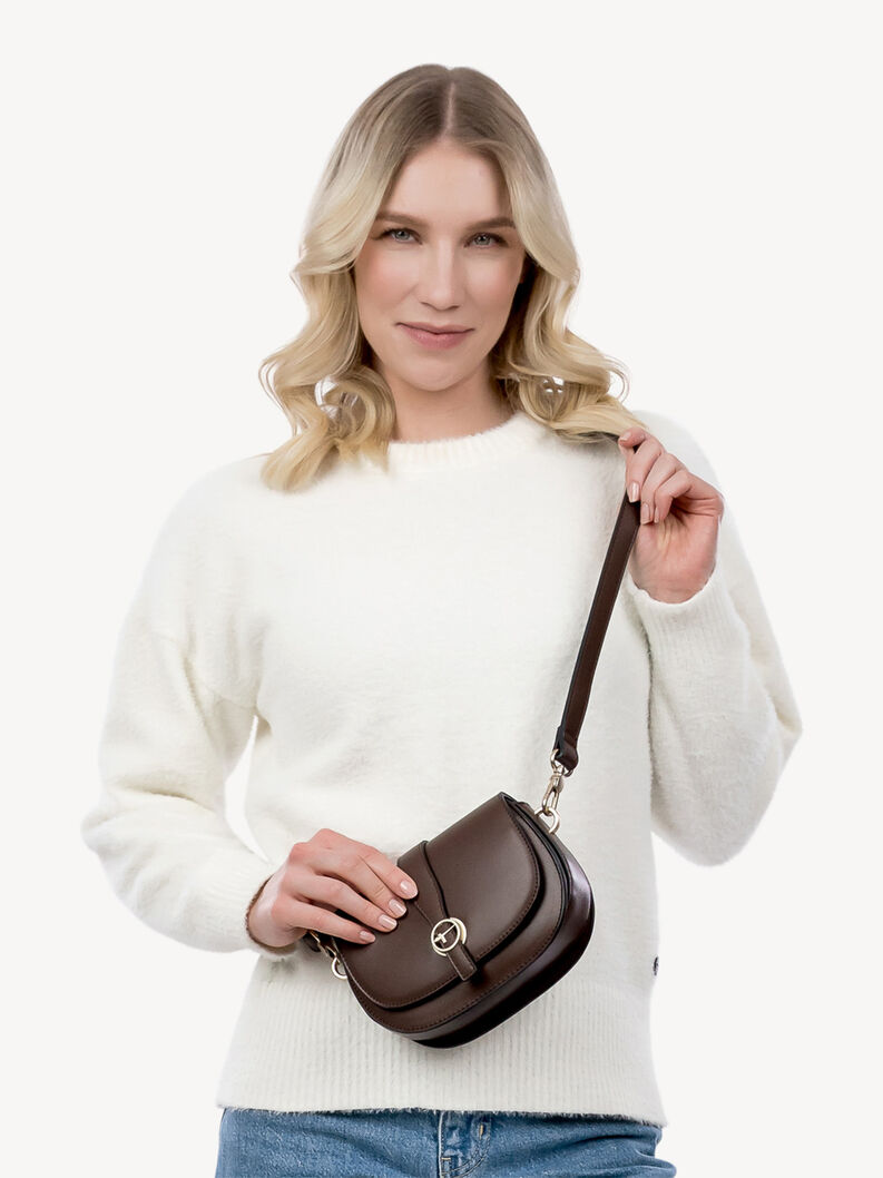 Skuldertaske - brun, brown, hi-res