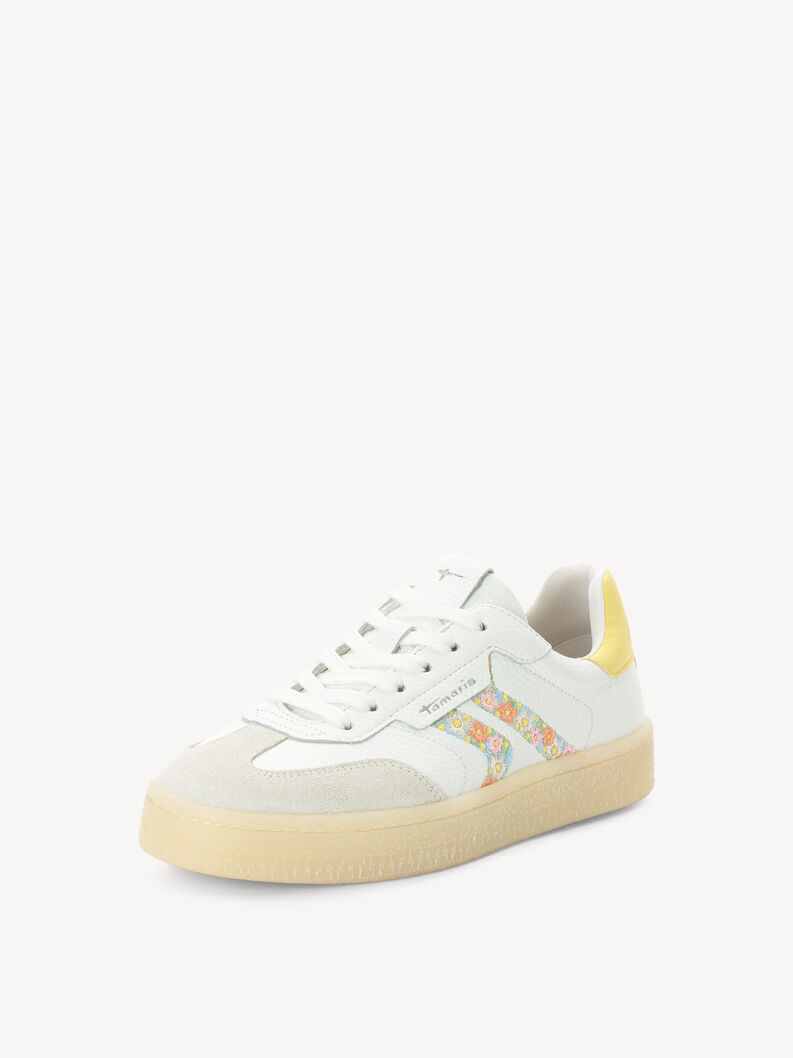 Ledersneaker, WHITE COMB, hi-res