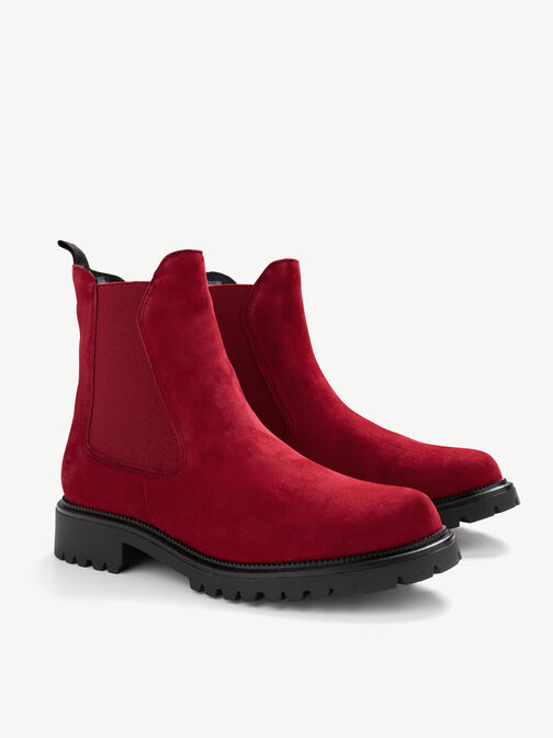 Stivaletti Chelsea, RED SUEDE, hi-res