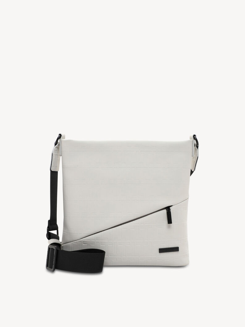 Borsa a tracolla - grigio, ecru, hi-res