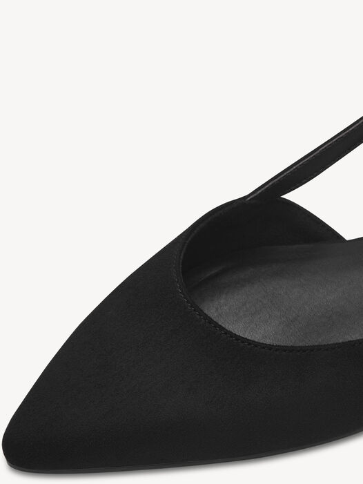 Slingpumps, BLACK, hi-res