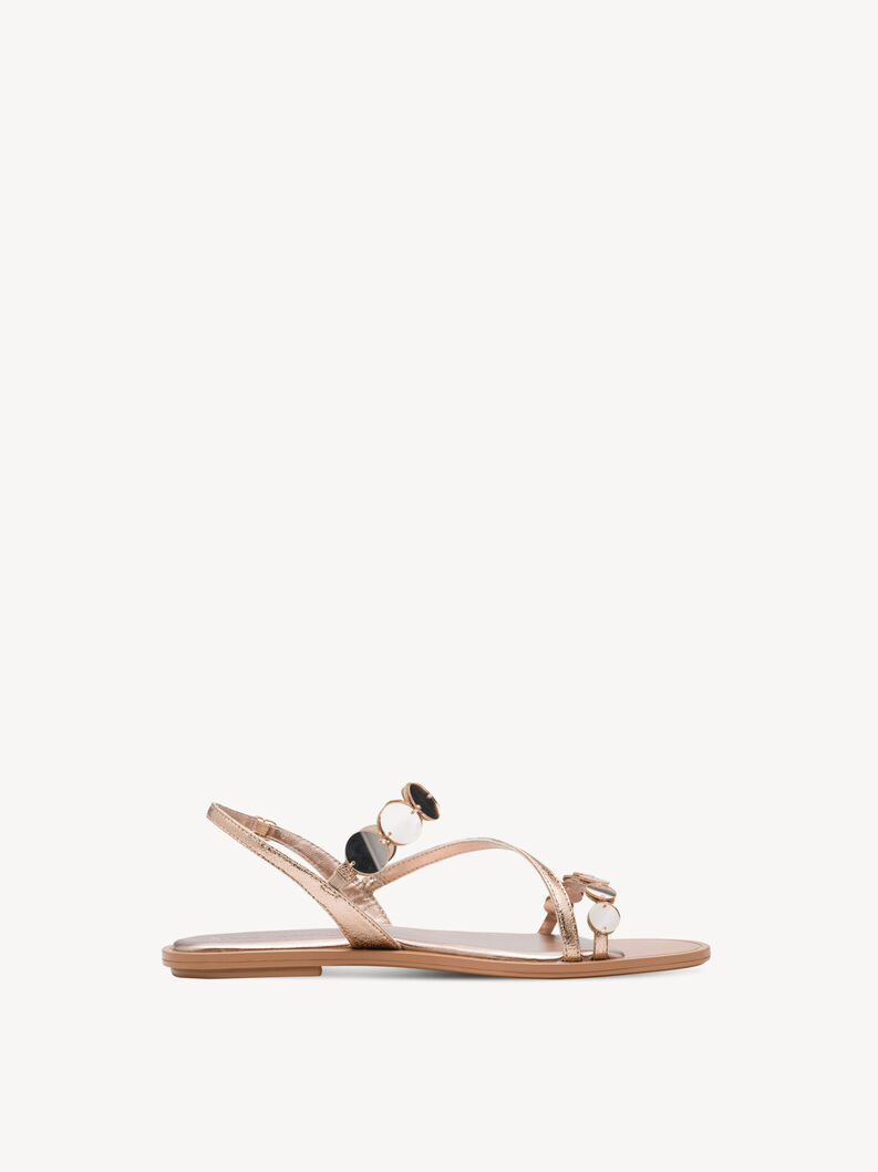 Sandale - m&eacute;tallique, ROSE METALLIC, hi-res