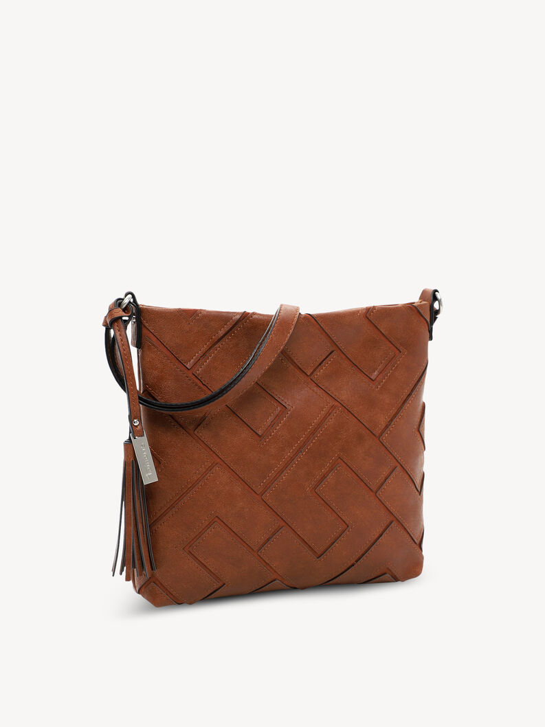 Borsa a tracolla - marrone, COGNAC, hi-res