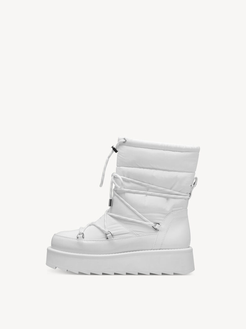 Stiefelette - weiß Warmfutter, WHITE, hi-res