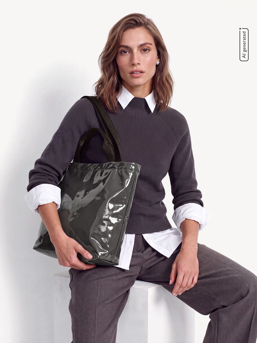 Shopper, grey, hi-res