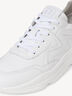 Leren Sneaker - wit, WHITE LEATHER, hi-res