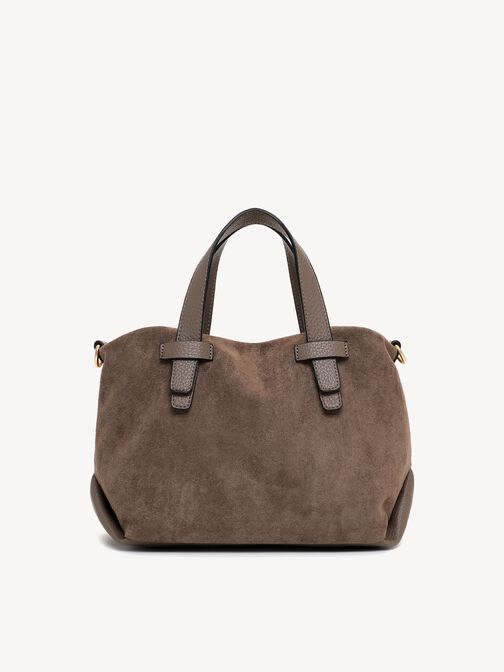Shopping bag, taupe, hi-res