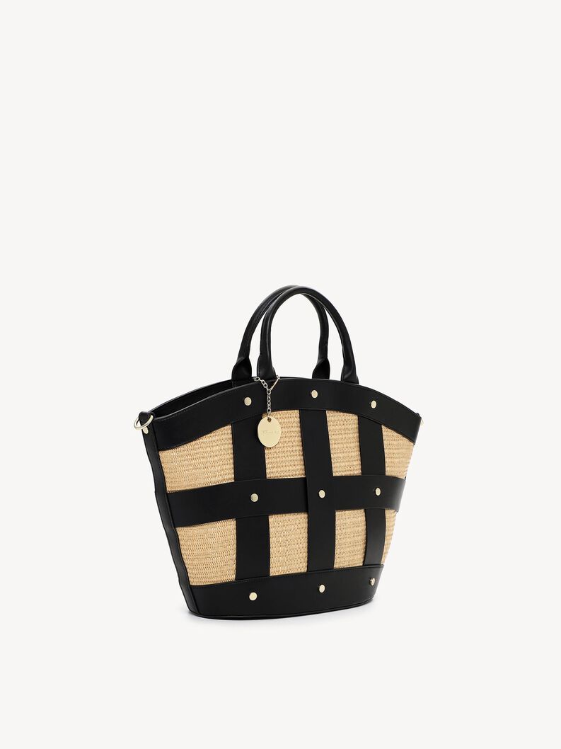 Shopping bag - black, black, hi-res