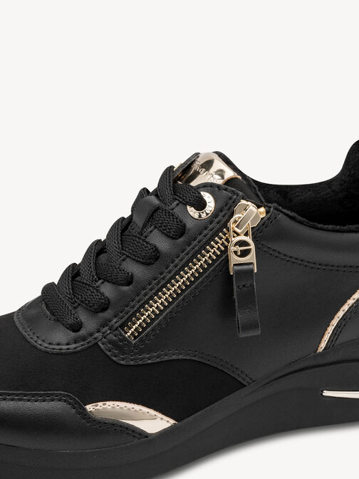 Sneaker, BLACK/GOLD, hi-res
